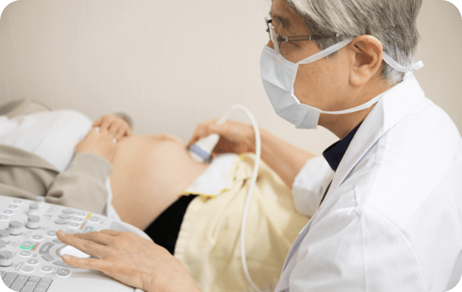 医師による診察・エコー・検査等